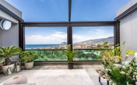 Luxurious duplex apartment with panoramic views of the sea and Alanya fortress, 500 meters from the beach-id-4842-photo-14