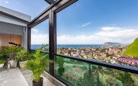 Luxurious duplex apartment with panoramic views of the sea and Alanya fortress, 500 meters from the beach-id-4842-photo-15