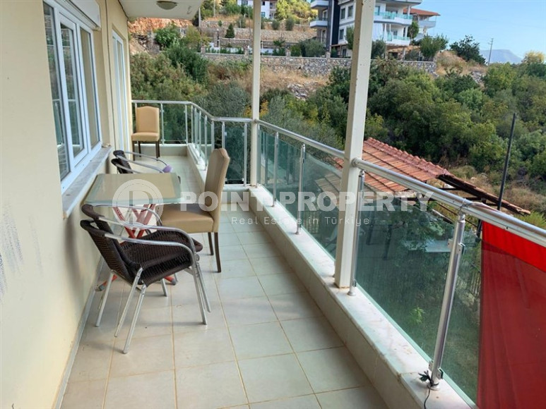 Furnished private villa 6+1, 290m² in the mountainous area of the center of Alanya Buykhasbahce.-id-1395-photo-27
