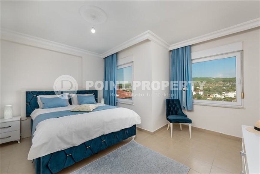 Comfortable 3+1 duplex two and a half kilometers from the sea in the picturesque area of Alanya - Turkler-id-4845-photo-5