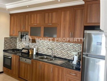 Большая двухуровневая квартира на 3-м этаже с мансардой, с роскошными панорамными видами на море и крепость Аланьи-id-4848-фото-2