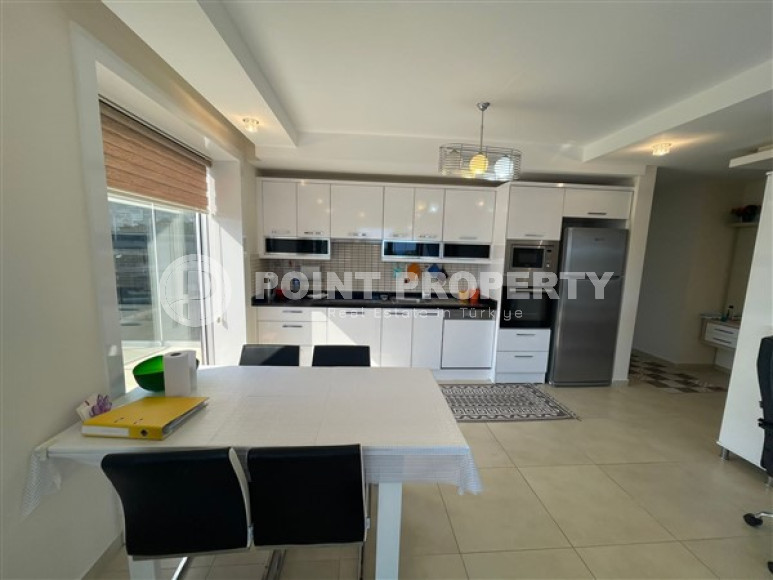 Furnished apartment 2+1, 110m² with sea and mountain views in an elite complex in Cikcilli.-id-1396-photo-4