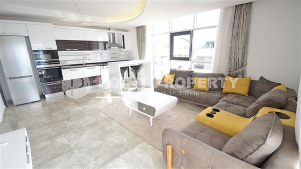 Comfortable apartment with two balconies and furniture, Cikcilli area-id-4850-photo-2