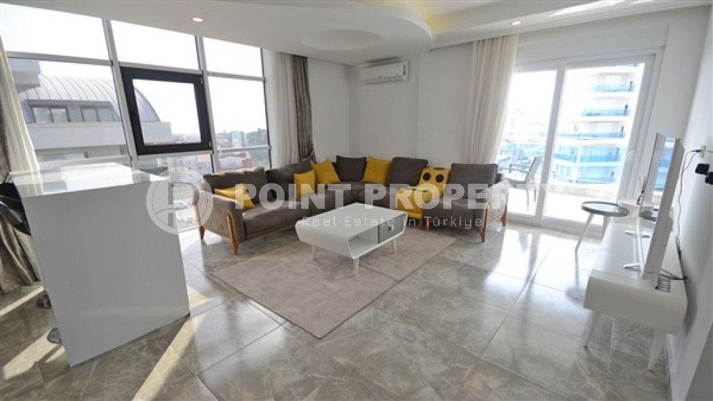 Comfortable apartment with two balconies and furniture, Cikcilli area-id-4850-photo-3
