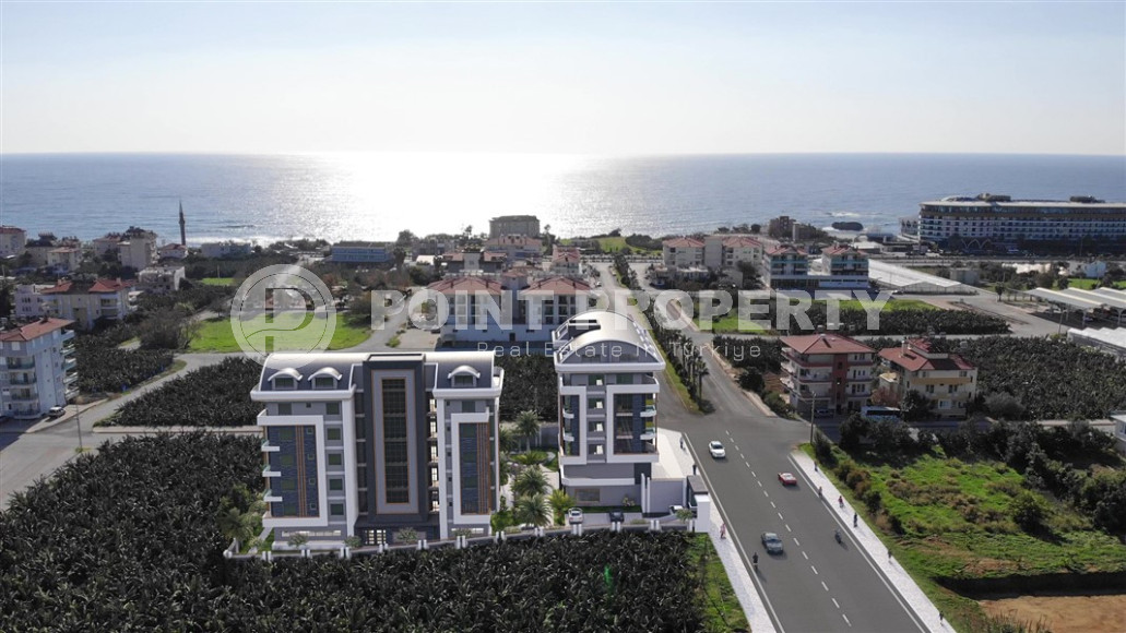 К продаже представлены комфортные апартаменты, начиная от уютно спланированных 1+1 до просторных дуплексов 3+1, в новейшем комплексе Окурджалара в 300 метрах от моря.-id-1051-фото-5