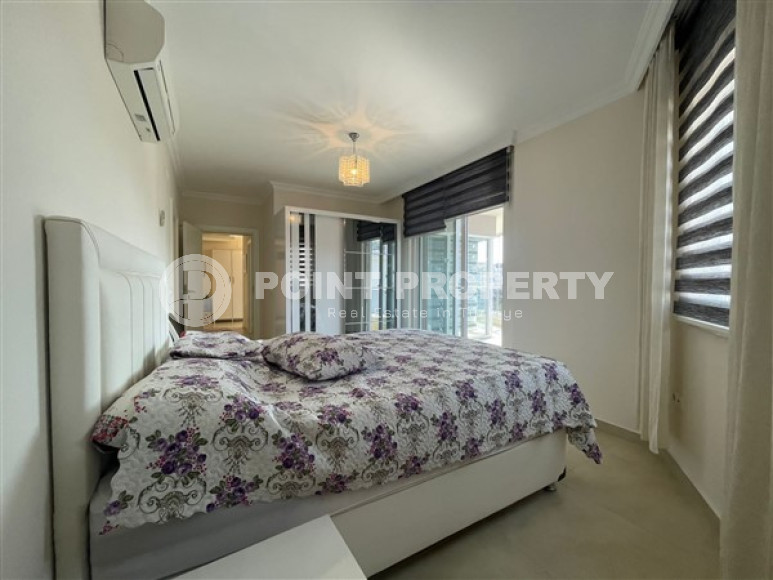 Furnished apartment 2+1, 110m² with sea and mountain views in an elite complex in Cikcilli.-id-1396-photo-7