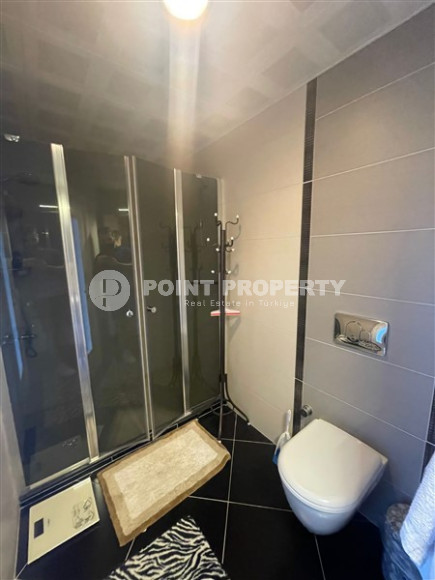 Furnished apartment 2+1, 110m² with sea and mountain views in an elite complex in Cikcilli.-id-1396-photo-9