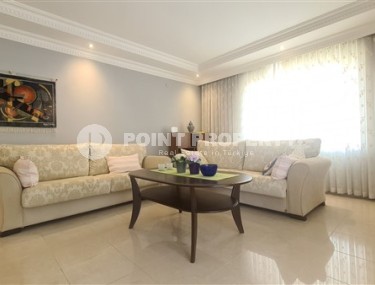 Укомплектованная мебелью квартира 2+1 с прекрасной локацией в 150 метрах от городских пляжей Аланьи-id-4855-фото-1