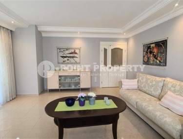 Укомплектованная мебелью квартира 2+1 с прекрасной локацией в 150 метрах от городских пляжей Аланьи-id-4855-фото-2