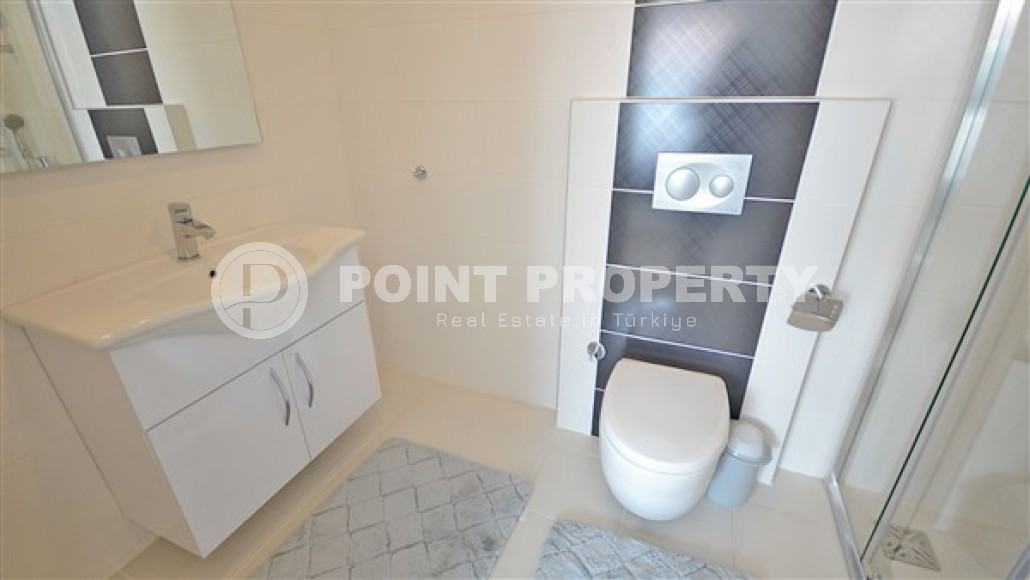 Дуплекс с мансардой и современным ремонтом, частным выходом к пляжу, в элитном районе города Аланья- Кестель-id-4856-фото-8