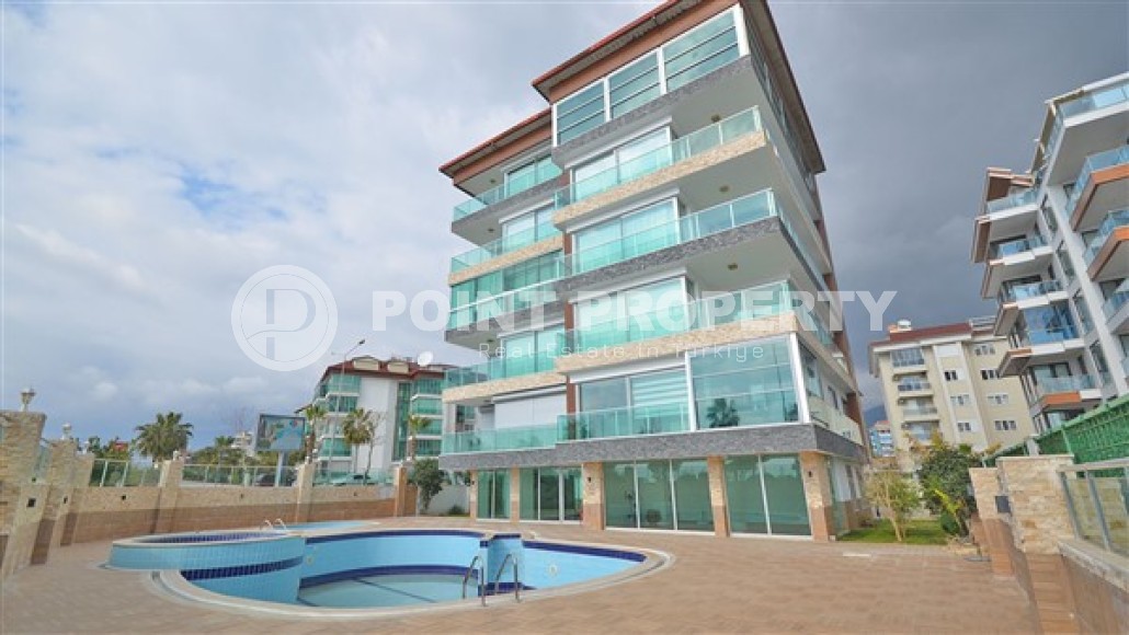 Дуплекс с мансардой и современным ремонтом, частным выходом к пляжу, в элитном районе города Аланья- Кестель-id-4856-фото-14