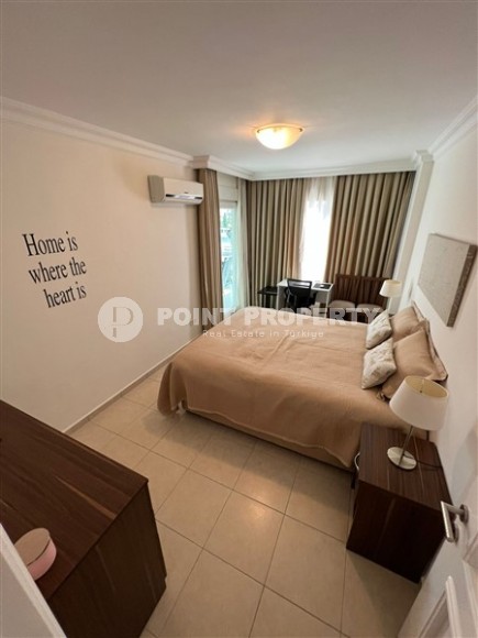 Ухоженная двухкомнатная квартира 75 м2 в 900 метрах от моря, район Оба-id-4857-фото-6