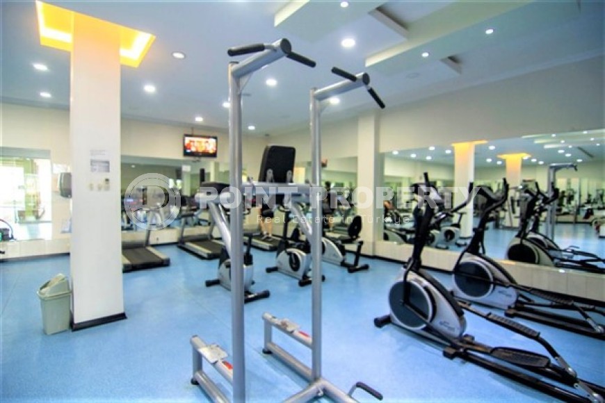 Ухоженная двухкомнатная квартира 75 м2 в 900 метрах от моря, район Оба-id-4857-фото-13