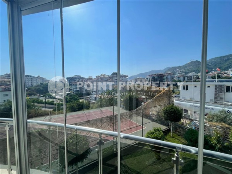 Furnished apartment 2+1, 110m² with sea and mountain views in an elite complex in Cikcilli.-id-1396-photo-17