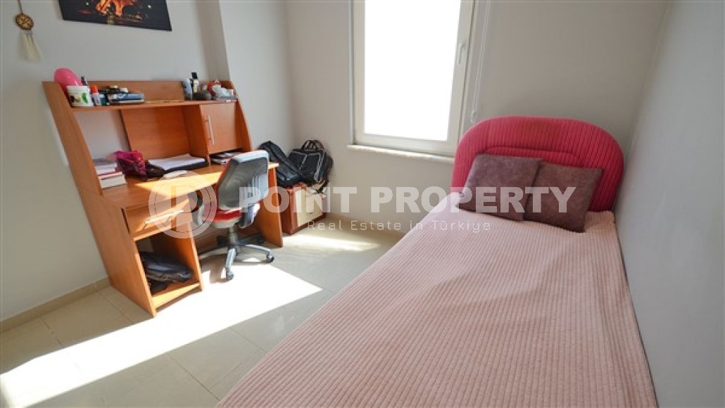 Двухкомнатные меблированные апартаменты, планировкой 2+1, в районе города Аланья- нижняя Оба-id-4860-фото-4