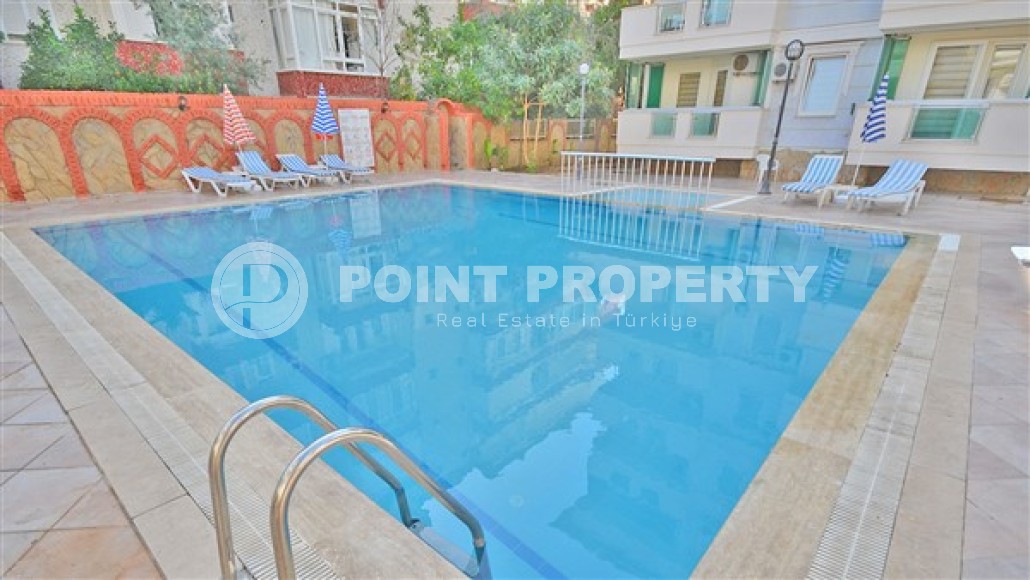 Двухкомнатные меблированные апартаменты, планировкой 2+1, в районе города Аланья- нижняя Оба-id-4860-фото-9