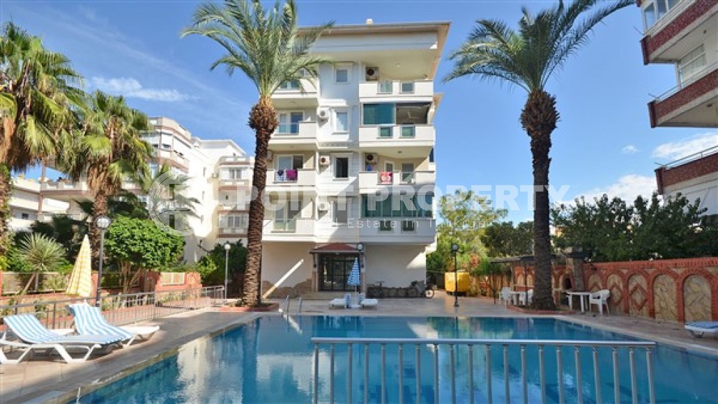 Двухкомнатные меблированные апартаменты, планировкой 2+1, в районе города Аланья- нижняя Оба-id-4860-фото-10