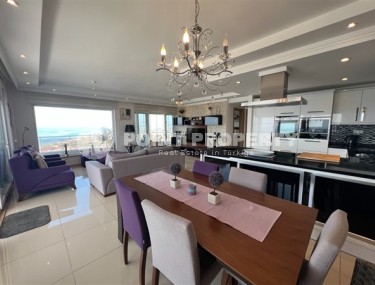 Панорамная двухуровневая квартира 4+1 на 2-м этаже с мансардой с 350 метрах от моря-id-4868-фото-3