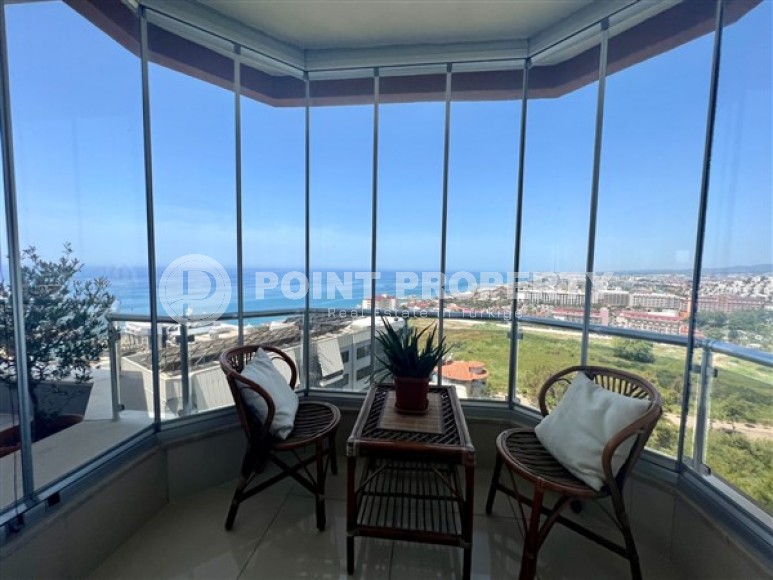 Панорамная двухуровневая квартира 4+1 на 2-м этаже с мансардой с 350 метрах от моря-id-4868-фото-11