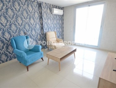 Двухуровневые апартаменты с тремя спальнями и видовой террасой, в элитном жилом комплексе, района города Аланья- Кестель-id-4869-фото-4