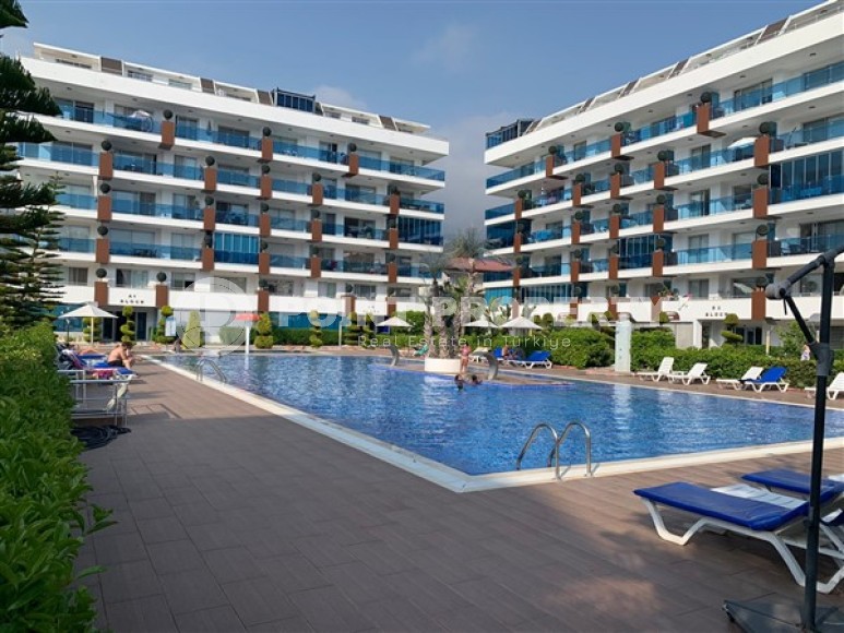 Двухуровневые апартаменты с тремя спальнями и видовой террасой, в элитном жилом комплексе, района города Аланья- Кестель-id-4869-фото-19