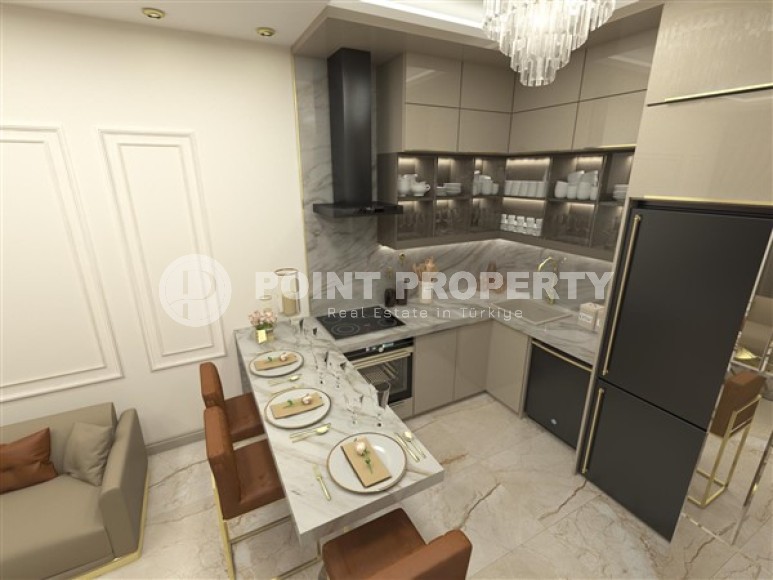 Apartment 1+1 at an inexpensive price in a high-rise complex under construction, Mahmutlar district-id-4870-photo-3