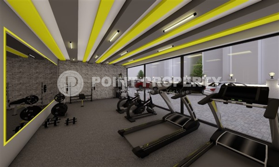 Apartment 1+1 at an inexpensive price in a high-rise complex under construction, Mahmutlar district-id-4870-photo-7