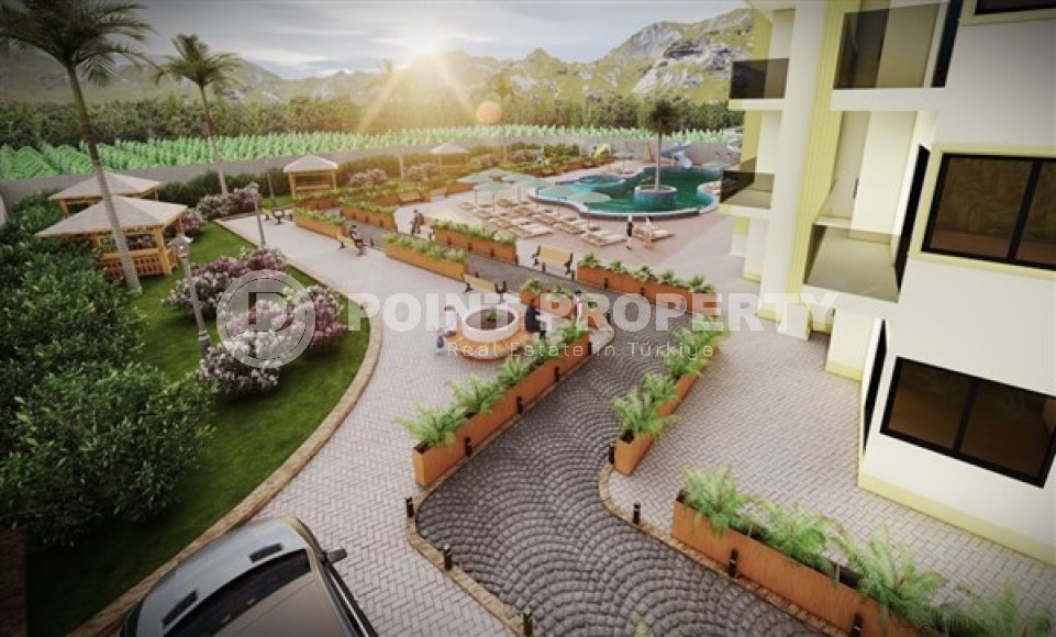 Apartment 1+1 at an inexpensive price in a high-rise complex under construction, Mahmutlar district-id-4870-photo-12