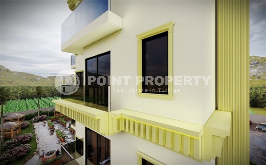 Apartment 1+1 at an inexpensive price in a high-rise complex under construction, Mahmutlar district-id-4870-photo-13