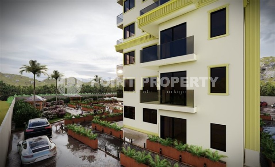 Apartment 1+1 at an inexpensive price in a high-rise complex under construction, Mahmutlar district-id-4870-photo-14