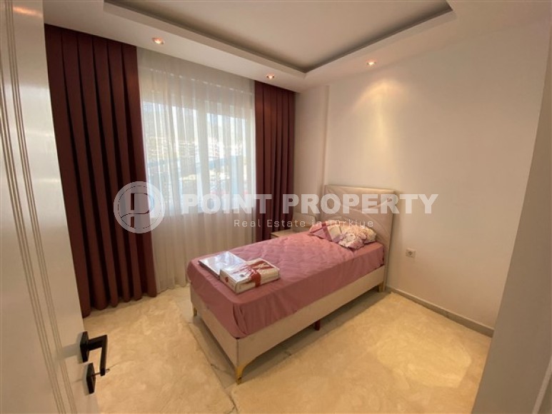 Комфортная для проживания квартира 100 м2 с двумя балконами и мебелью, район Оба-id-4871-фото-3