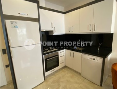 Красивые двухкомнатные апартаменты на 1 этаже комплекса 2020 года постройки, центр Аланьи-id-4872-фото-4