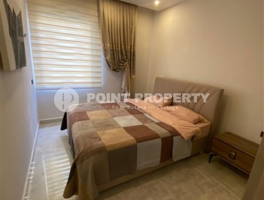 Красивые двухкомнатные апартаменты на 1 этаже комплекса 2020 года постройки, центр Аланьи-id-4872-фото-5