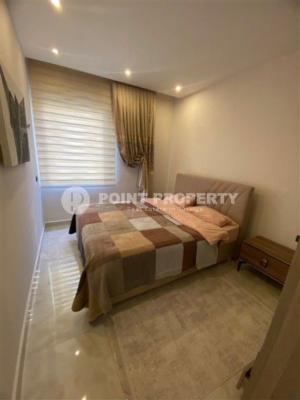 Красивые двухкомнатные апартаменты на 1 этаже комплекса 2020 года постройки, центр Аланьи-id-4872-фото-5