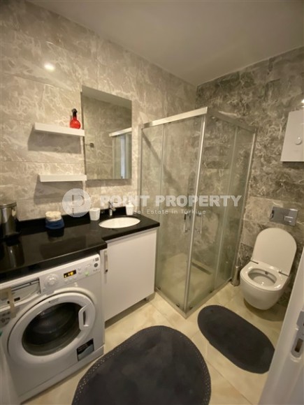 Красивые двухкомнатные апартаменты на 1 этаже комплекса 2020 года постройки, центр Аланьи-id-4872-фото-6