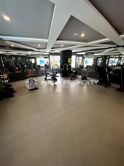 Красивые двухкомнатные апартаменты на 1 этаже комплекса 2020 года постройки, центр Аланьи-id-4872-фото-9