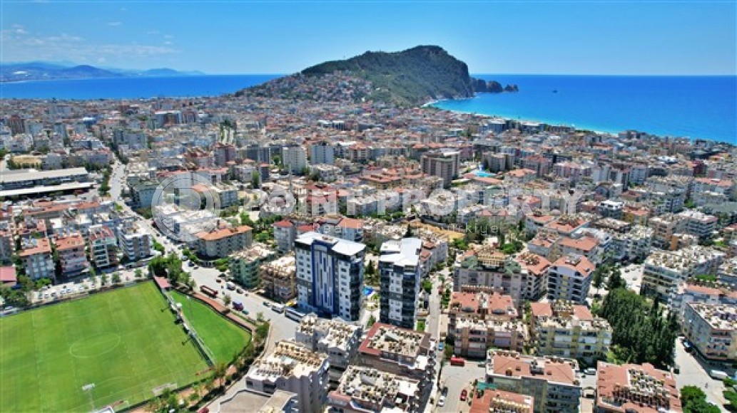 Красивые двухкомнатные апартаменты на 1 этаже комплекса 2020 года постройки, центр Аланьи-id-4872-фото-13