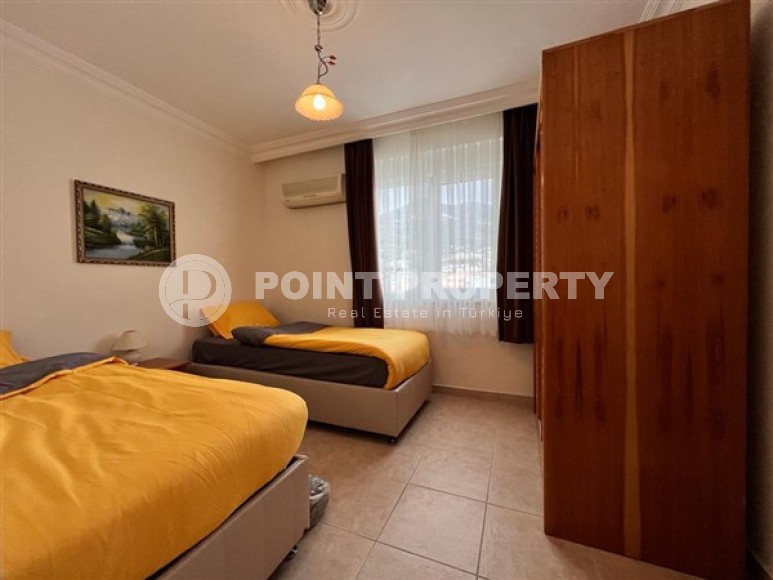 Симпатичные апартаменты 2+1 с мебелью в 650 метрах от оборудованных городских пляжей, центр Аланьи-id-4874-фото-4