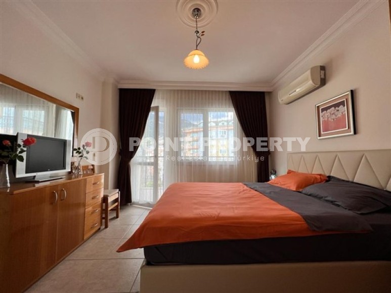 Симпатичные апартаменты 2+1 с мебелью в 650 метрах от оборудованных городских пляжей, центр Аланьи-id-4874-фото-6