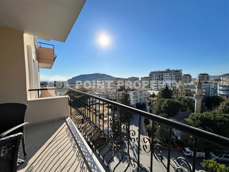 Симпатичные апартаменты 2+1 с мебелью в 650 метрах от оборудованных городских пляжей, центр Аланьи-id-4874-фото-8