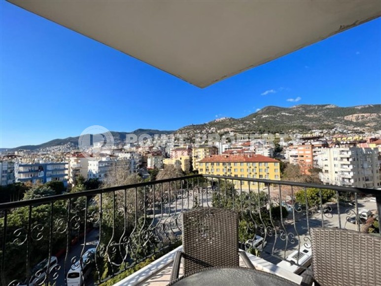 Симпатичные апартаменты 2+1 с мебелью в 650 метрах от оборудованных городских пляжей, центр Аланьи-id-4874-фото-9