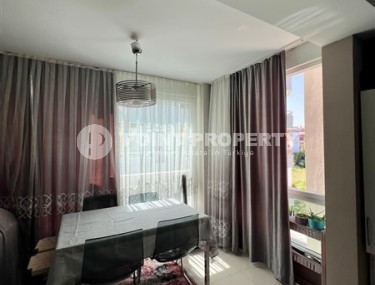 Компактная недорогая студия 30 м2 с балконом в районе Оба. 300 метров до Средиземного моря.-id-4875-фото-2