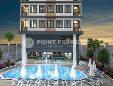 Роскошный вариант: 1+1 квартира в резиденции на стадии строительных работ, центр Аланьи-id-4876-фото-5