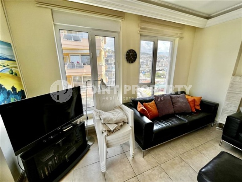 Small furnished apartment with panoramic views of the city and the Taurus Mountains 650 meters from the sea-id-4880-photo-3