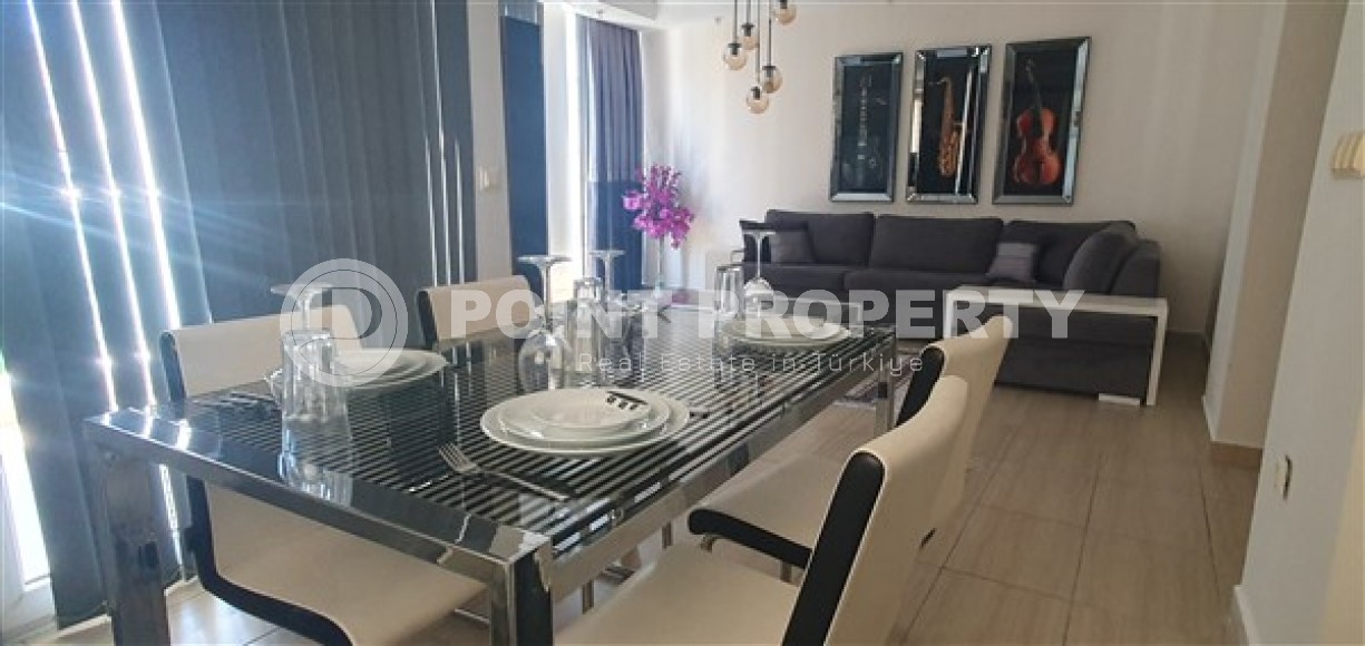 Небольшая квартира с хорошим ремонтом и современным дизайном в 250 метрах от знаменитого пляжа Клеопатры-id-4884-фото-4