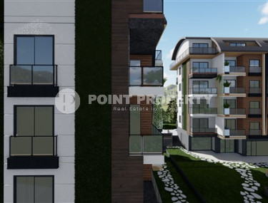 One-bedroom apartment, 60m² in a residence under construction in Oba, Alanya-id-1398-photo-3