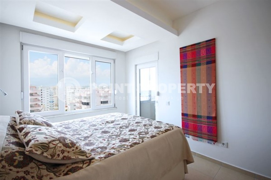 Благоустроенный дуплекс с видом на Средиземное море, планировкой 3+1, в районе Махмутлар-id-4889-фото-3