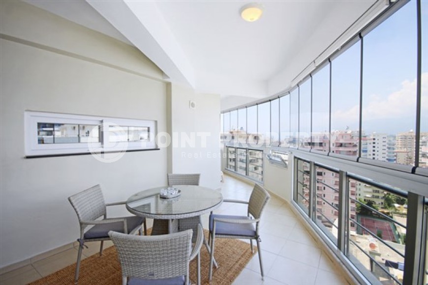 Благоустроенный дуплекс с видом на Средиземное море, планировкой 3+1, в районе Махмутлар-id-4889-фото-10