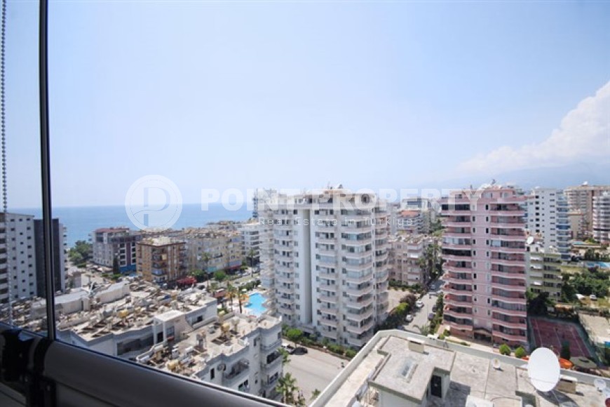 Благоустроенный дуплекс с видом на Средиземное море, планировкой 3+1, в районе Махмутлар-id-4889-фото-13