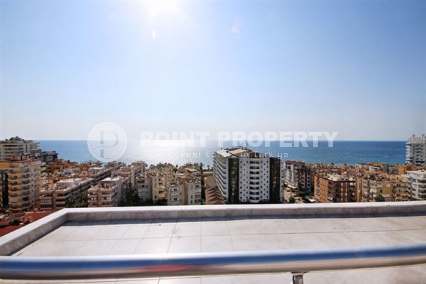 Благоустроенный дуплекс с видом на Средиземное море, планировкой 3+1, в районе Махмутлар-id-4889-фото-14